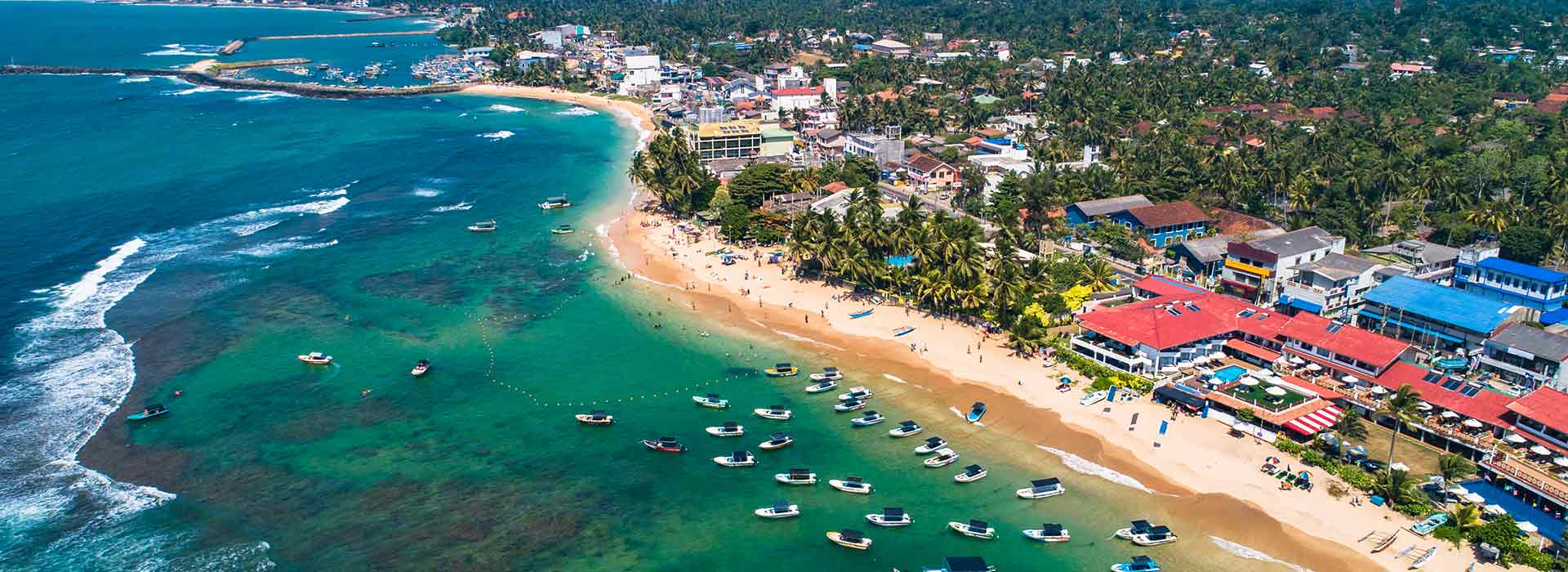 Hikkaduwa beach Sri Lanka